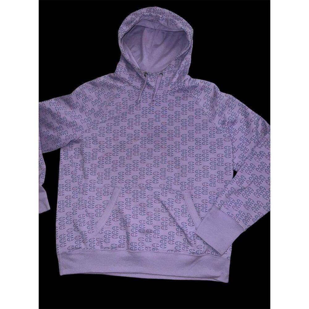 Champion Women’s Hoodie Purple Lilac M - Picture 2 of 16